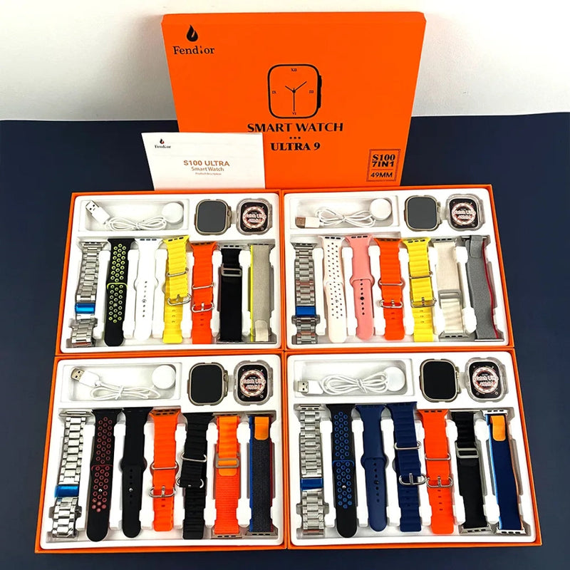 SmartWatch - Serie 9 Ultra™ [Brindes: 7 Pulseiras + Case]